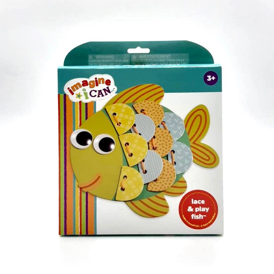 IMAGINE I CAN...LACE AND PLAY FISH