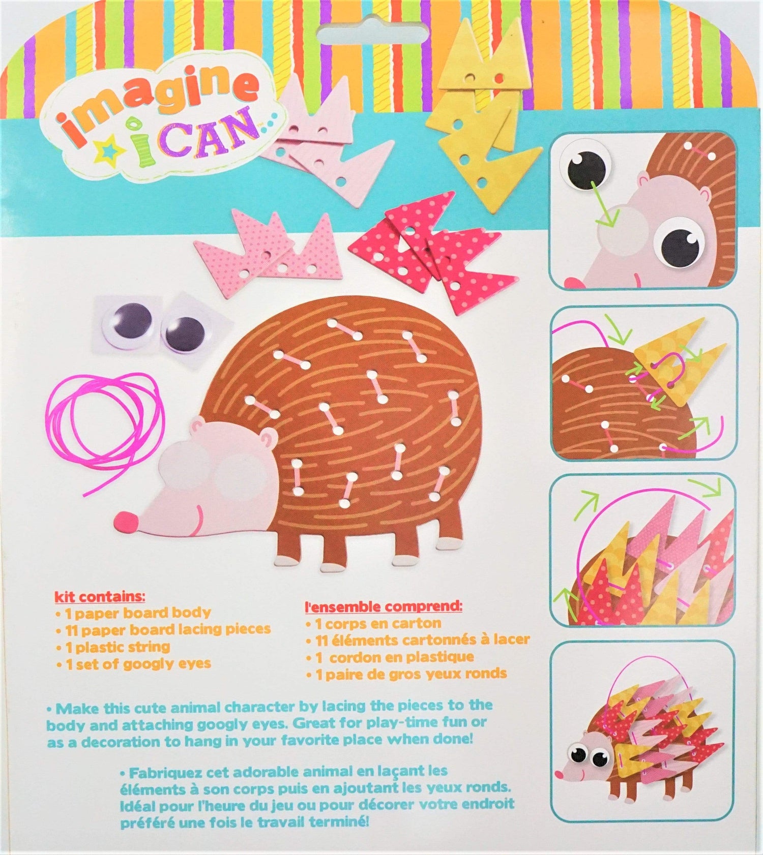 Imagine I Can...Lace & Play Hedgehog