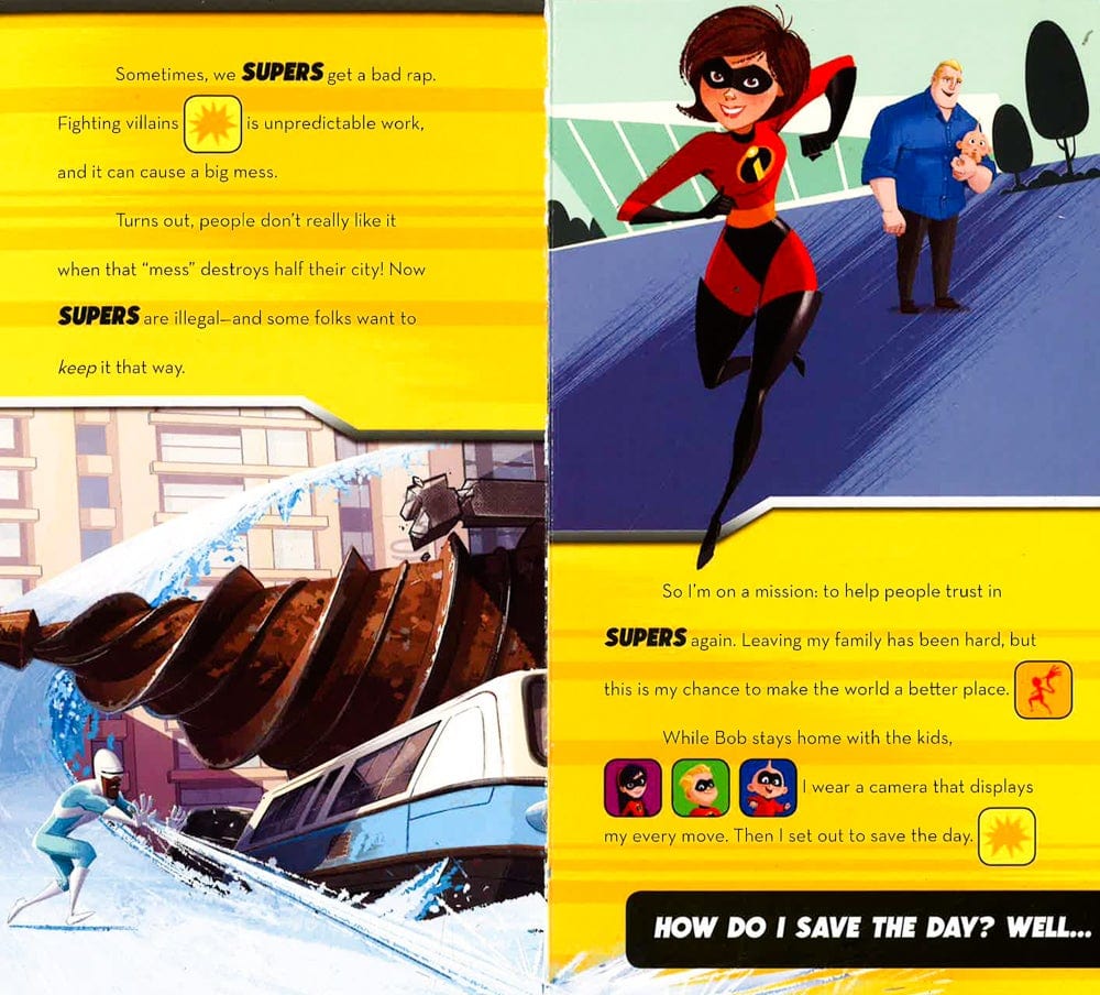 Incredibles 2 Little Sound Book