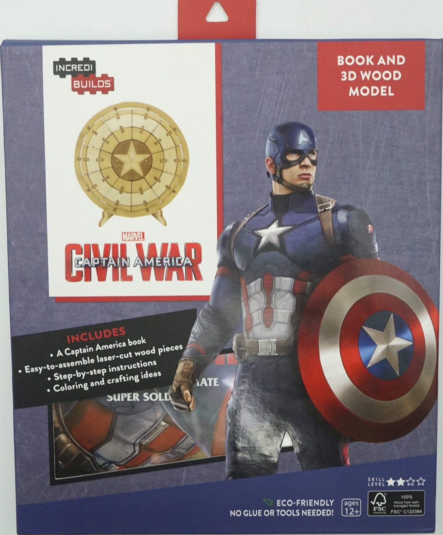 Incredibuilds: Marvel's Captain America: Civil War 3D Wood Model