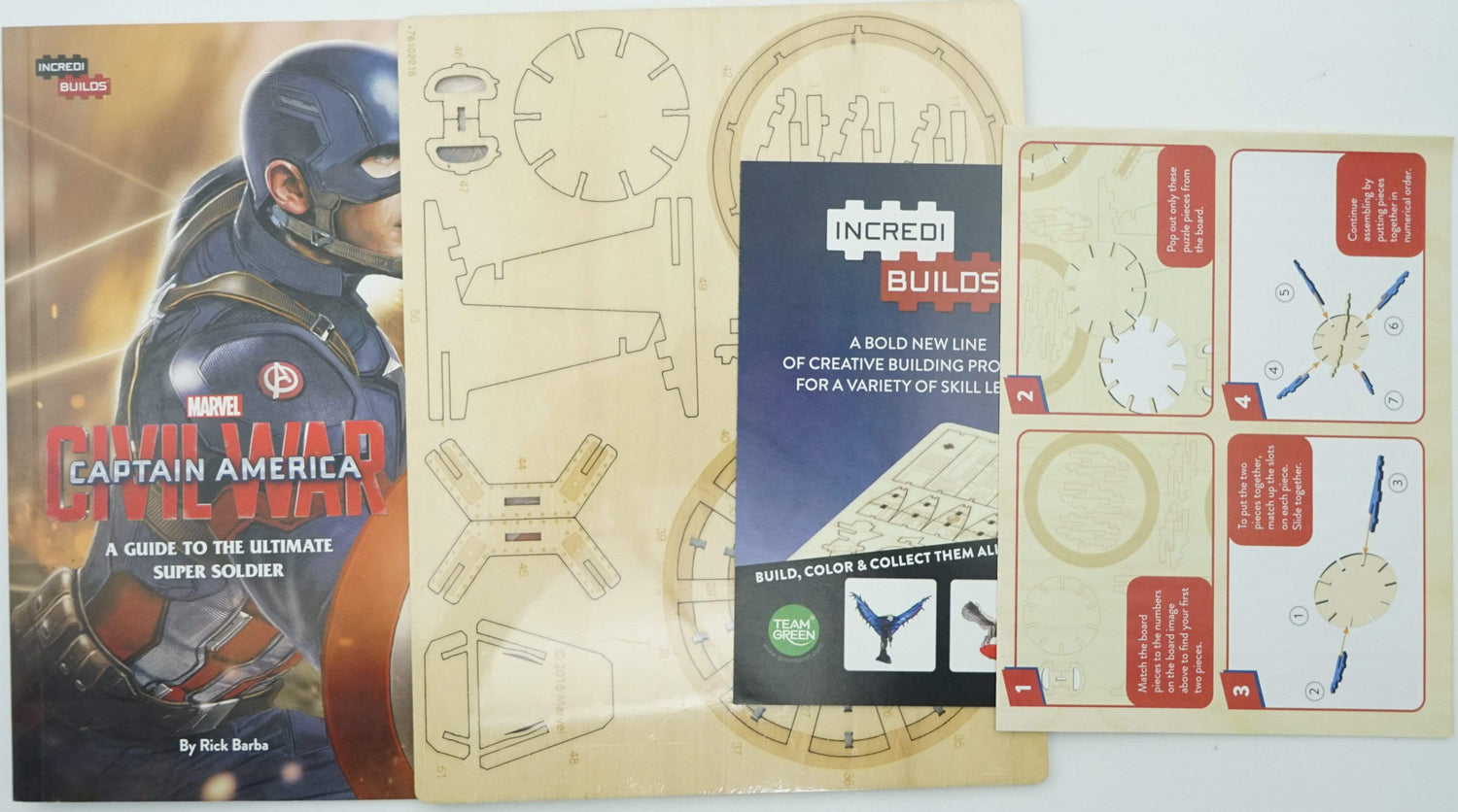 Incredibuilds: Marvel's Captain America: Civil War 3D Wood Model