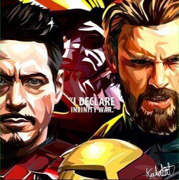Infinity War Ver.2_I Declare Pop Art (10X10)