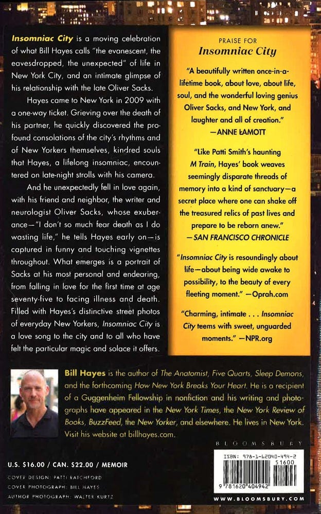 Insomniac City: New York, Oliver, And Me