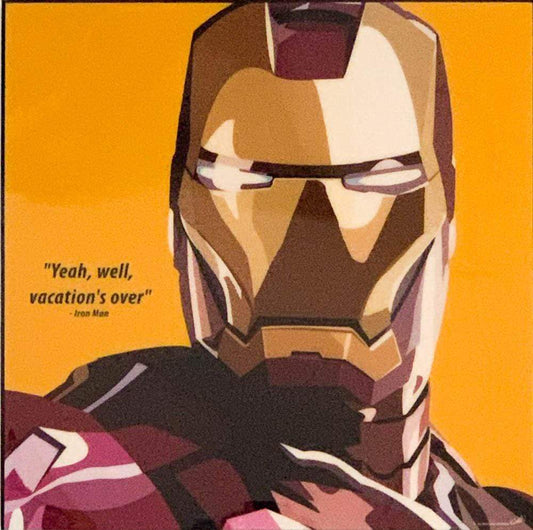 Iron Man: Yellow Medium Pop Art (20'X20')