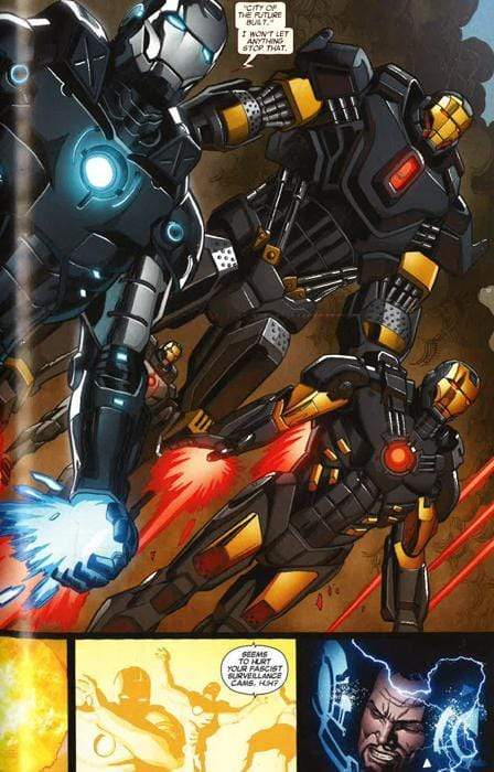 Iron Metropolitan Iron Man