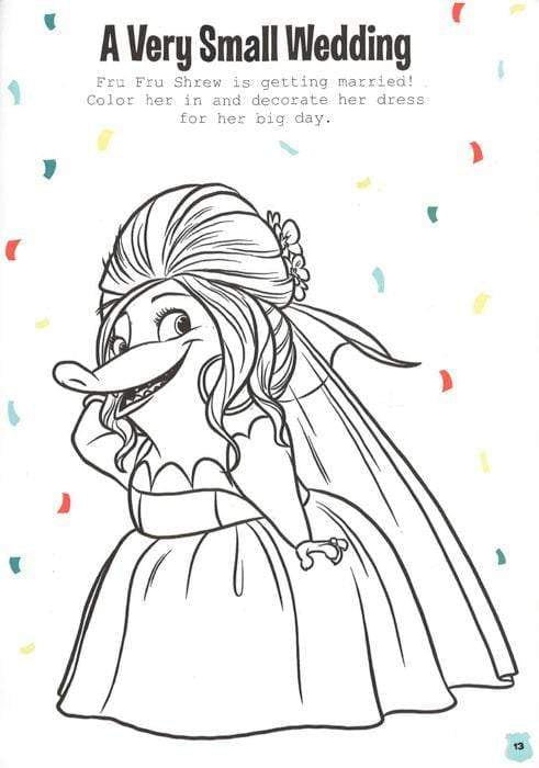 It's A Hustle! Coloring Book With Erasers (Disney Zootopia)