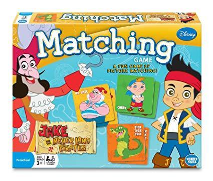 Jake And The Never Land Pirates: Matching Game