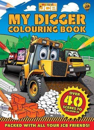 JCB - My Digger Colouring Book
