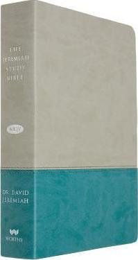 Jeremiah Study Bible-NKJV (Grey/Turquoise)