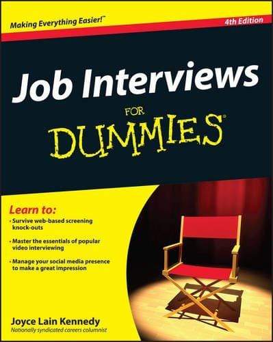 Job Interviews for Dummies 4th Edition