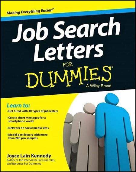 Job Search Letters for Dummies