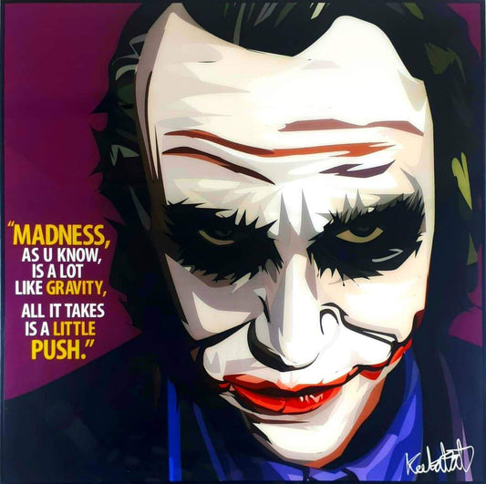 Joker_Madness Pop Art (10'x10')