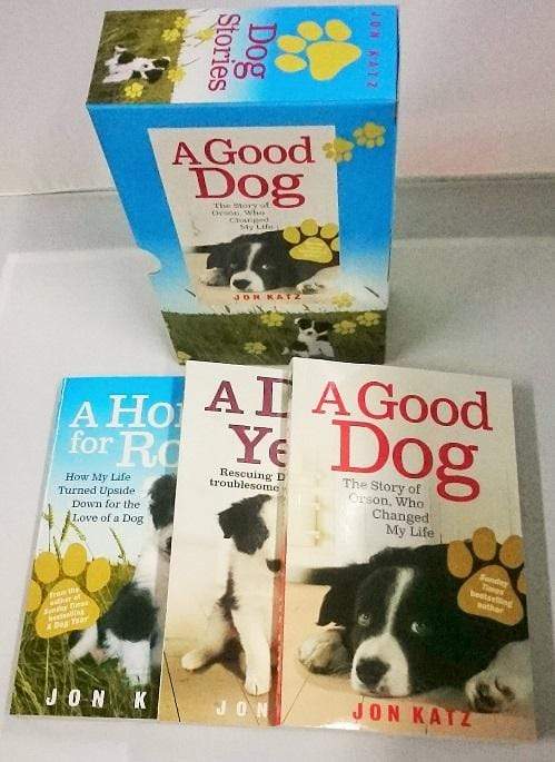 Jon Katz Dog Stories 3 Book Collection