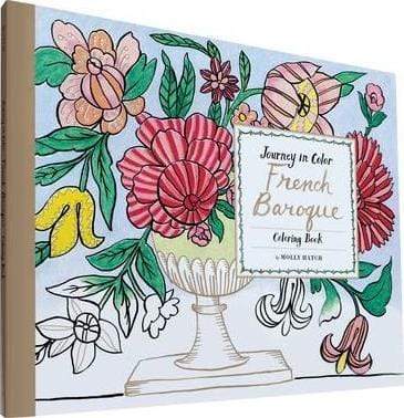 Journey In Color : French Baroque Coloring Book