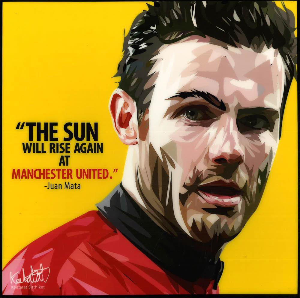 JUAN MATA: THE SUN WILL RISE AGAIN POP ART (10X10)