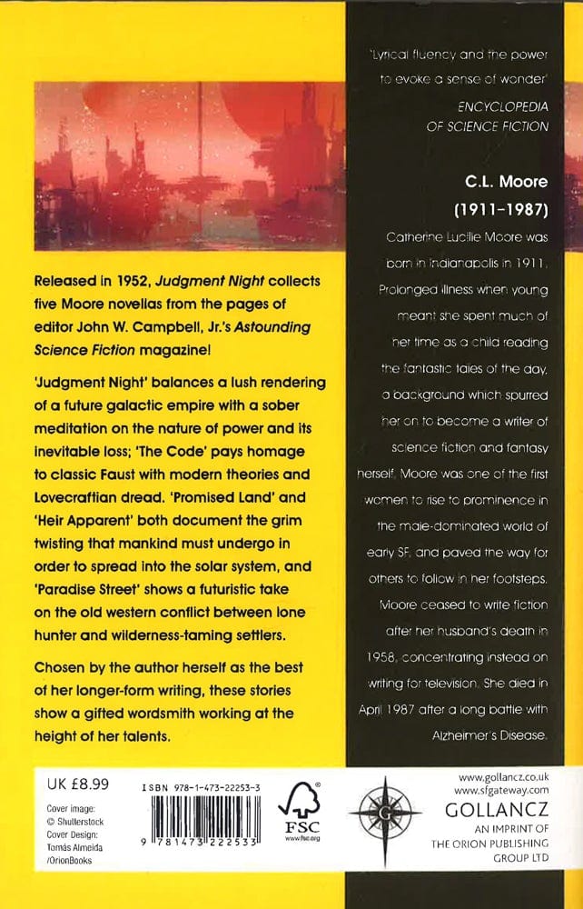 Judgment Night: A Selection Of Science Fiction