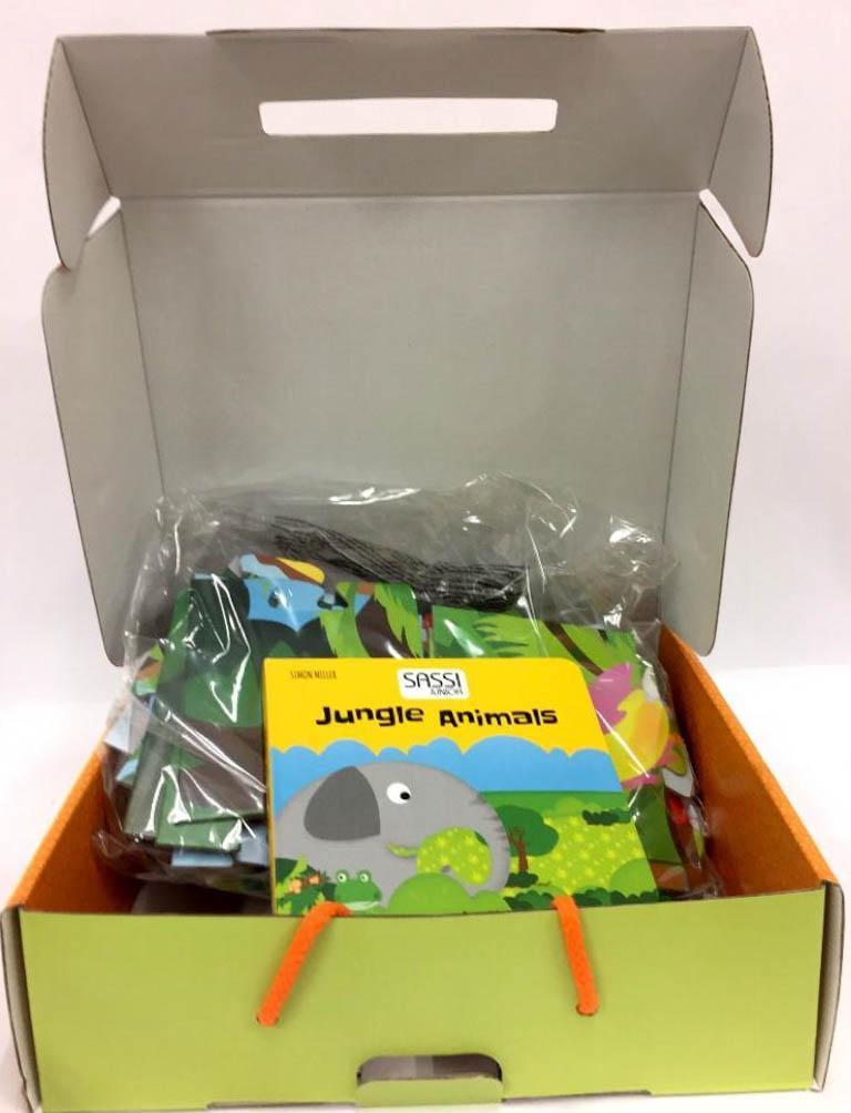 Jungle Animals Giant Puzzle