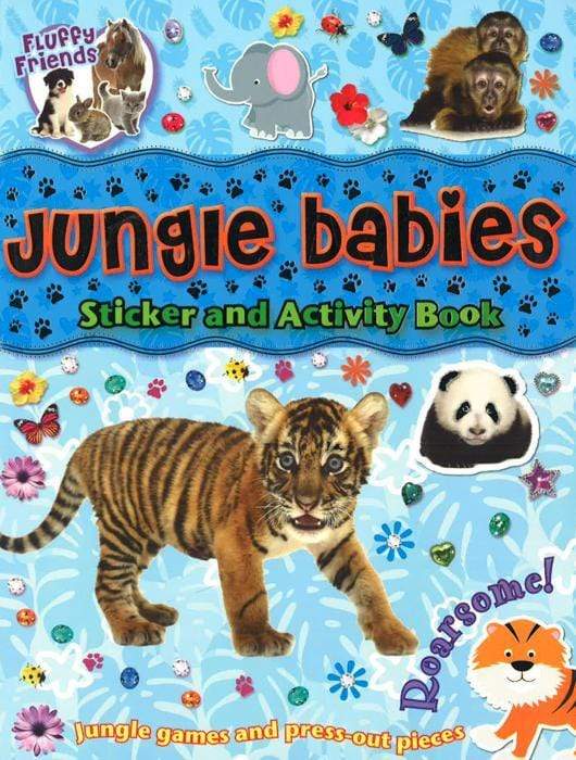 Jungle Babies Sticker And Activity Book
