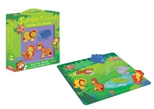 Jungle Friends (Wooden Toy Playset)