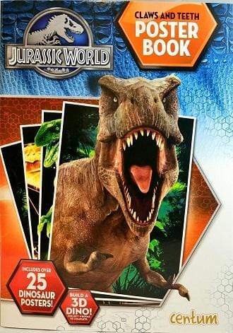 Jurassic World: Claws And Teeth Poster Book