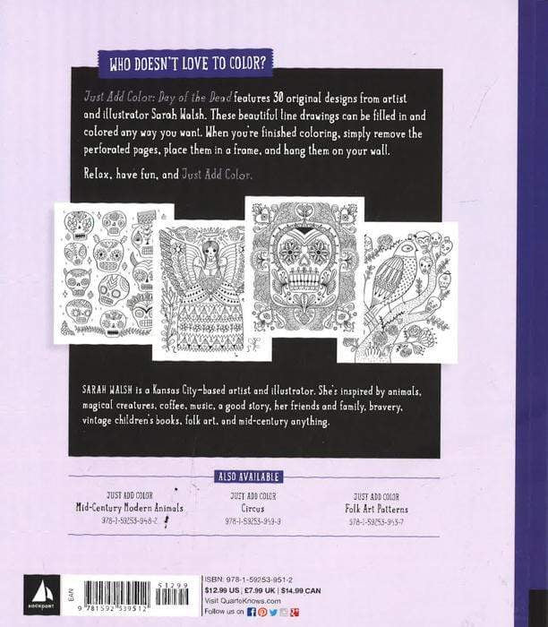 Just Add Color: Day Of The Dead