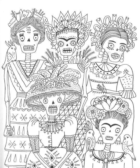 Just Add Color: Day Of The Dead