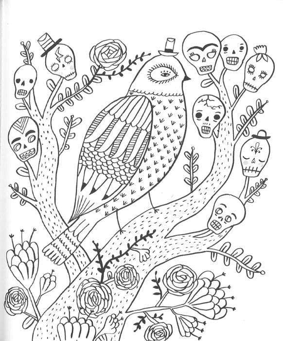 Just Add Color: Day Of The Dead