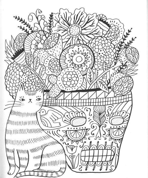 Just Add Color: Day Of The Dead