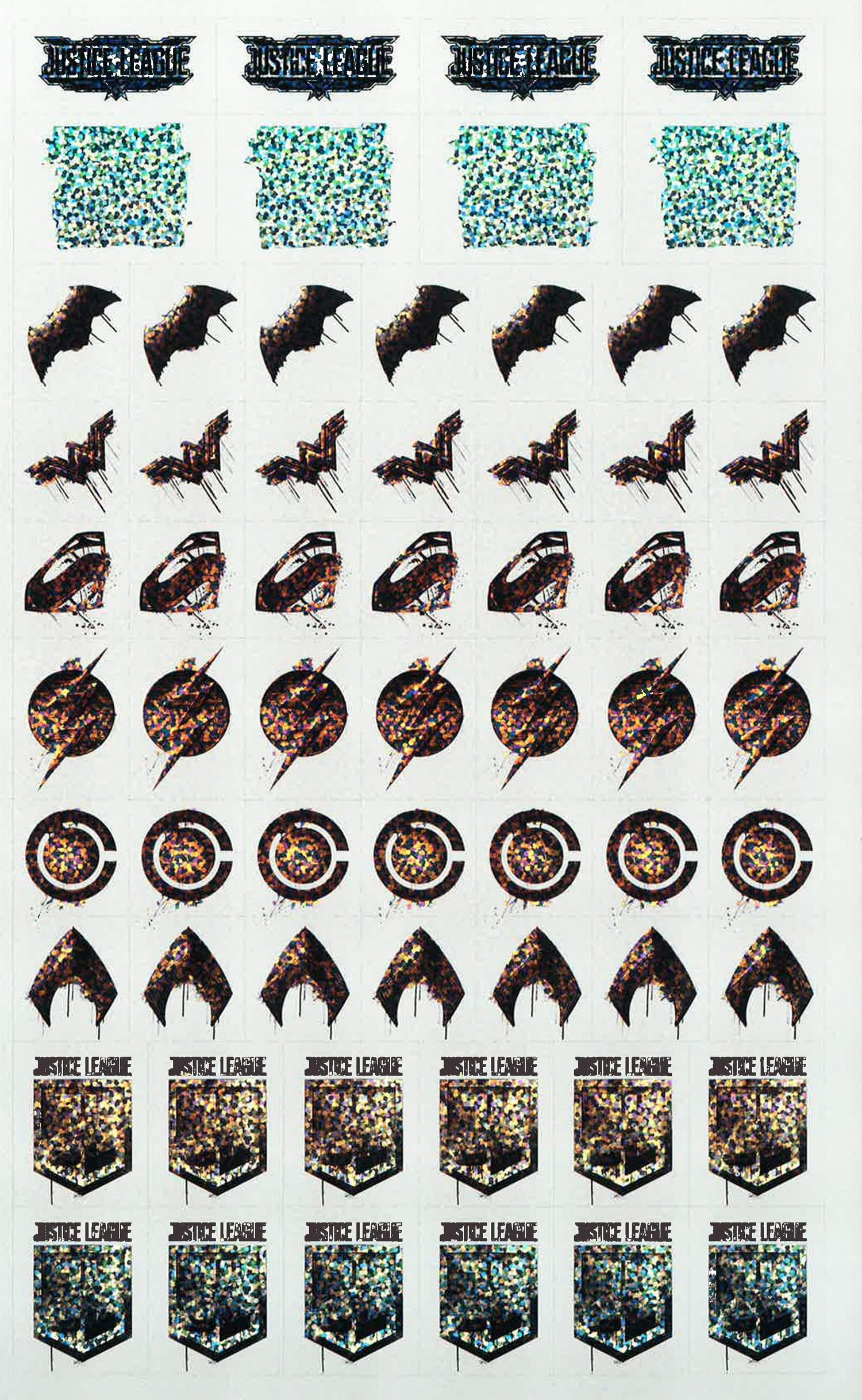 Justice League Mega Sticker