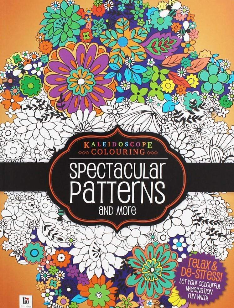 Kaleidoscope Colouring - Spectacular Patterns – BookXcess