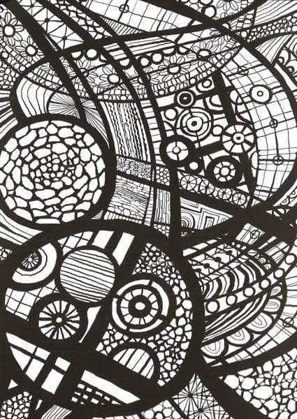 Kaleidoscope Neon Colouring: Sea Creatures And More