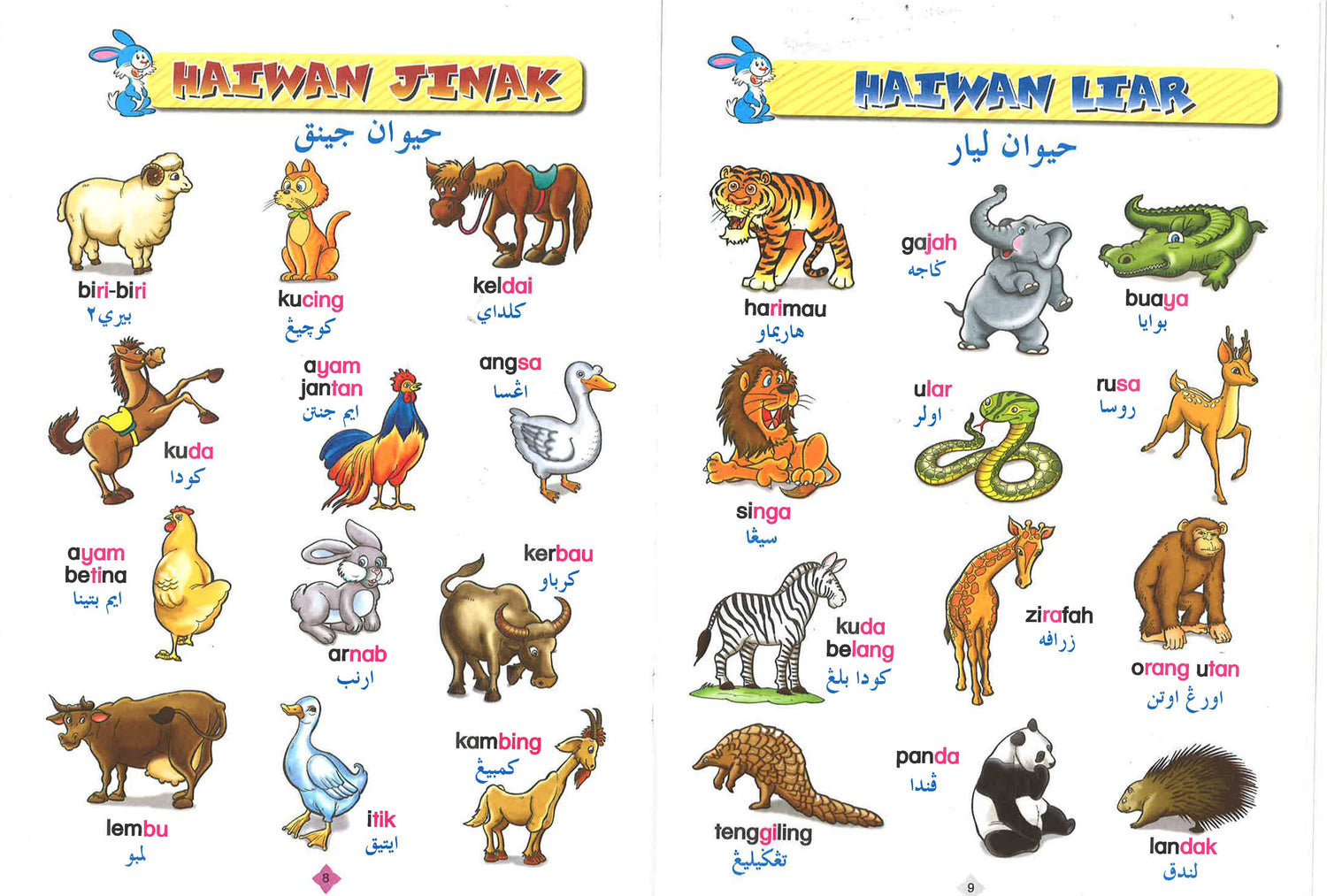 Kamus Bergambar Anakku (Bm/Jawi)