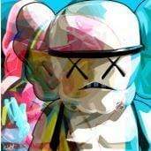 KAWS ABSTRACT VER2 STORM TROOPER (10X10)