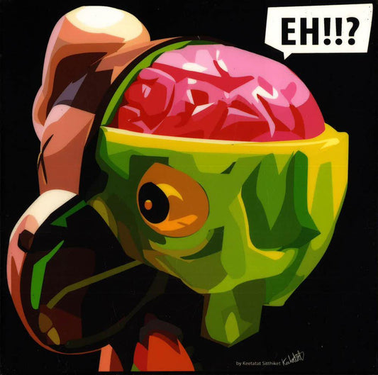 KAWS EH!!? SMALL POP ART (10X10)