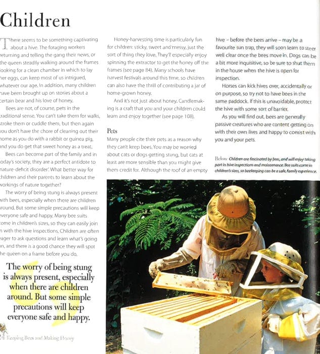 Keeping Bees And Making Honey