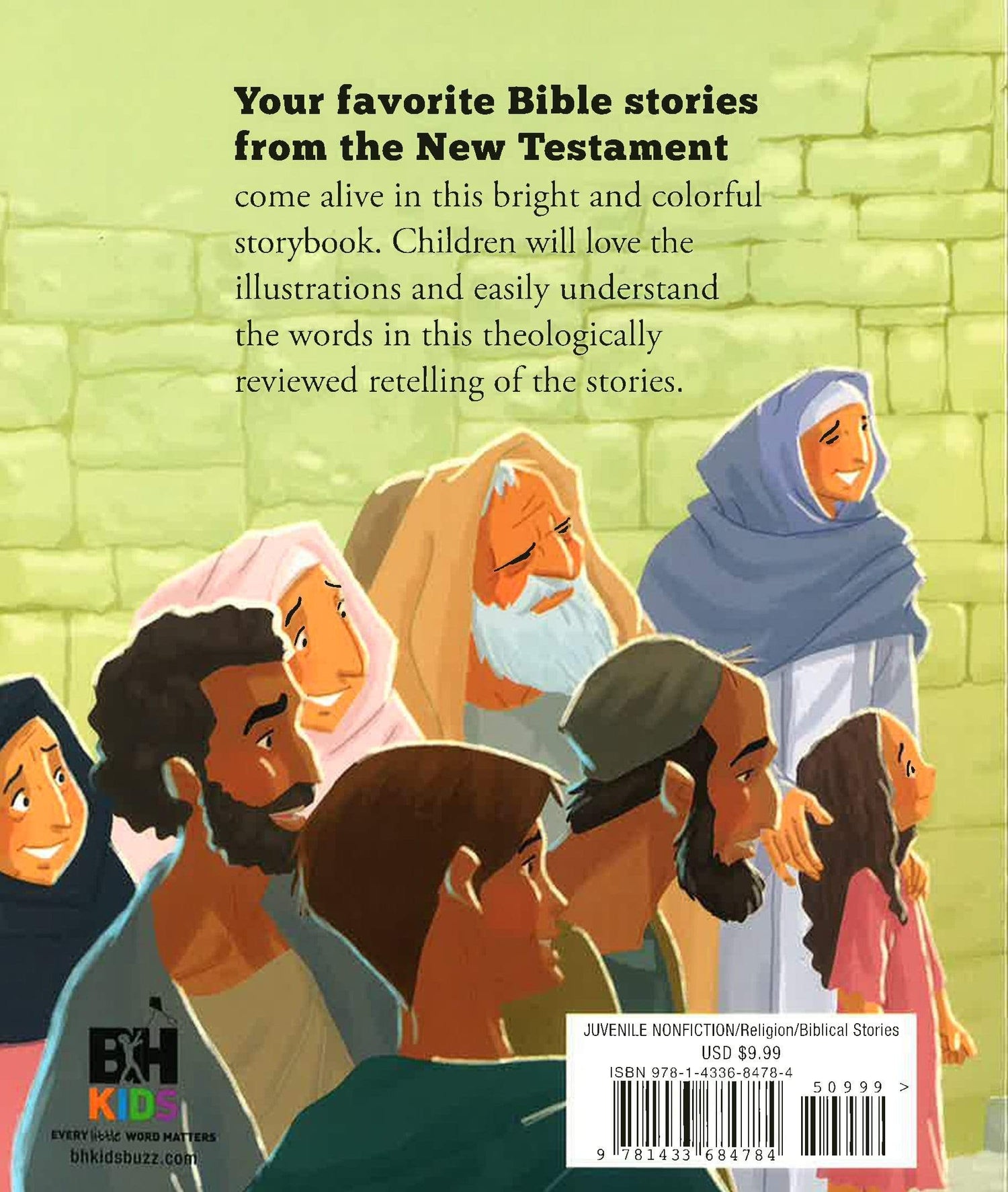 KID'S BIBLE STORYBOOK-NEW TESTAMENT (CUSTOM)