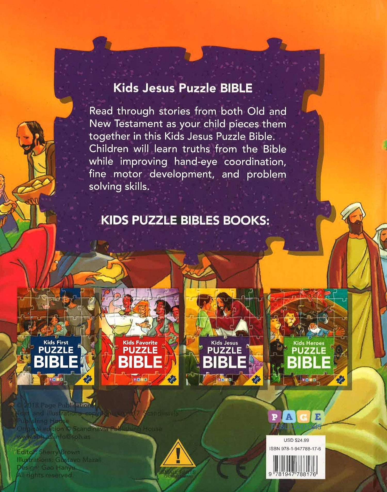Kids Jesus Puzzle Bible