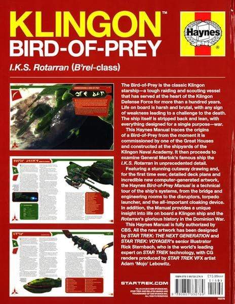 Klingon Bird Of Prey (Hb)