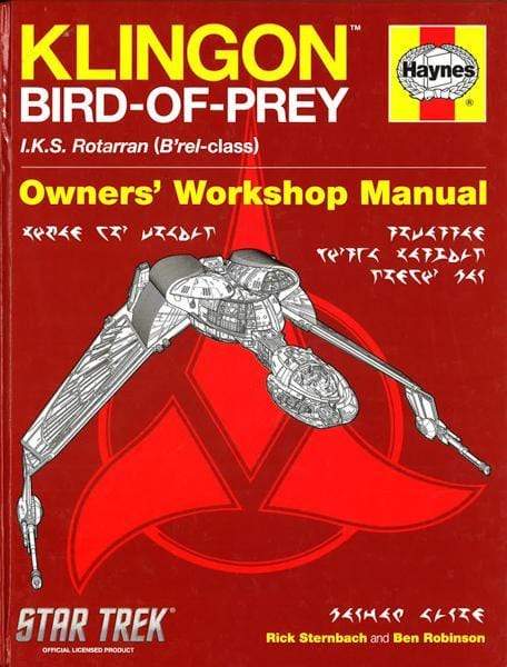 Klingon Bird-Of-Prey Owner's Workshop Manual (Star Trek)