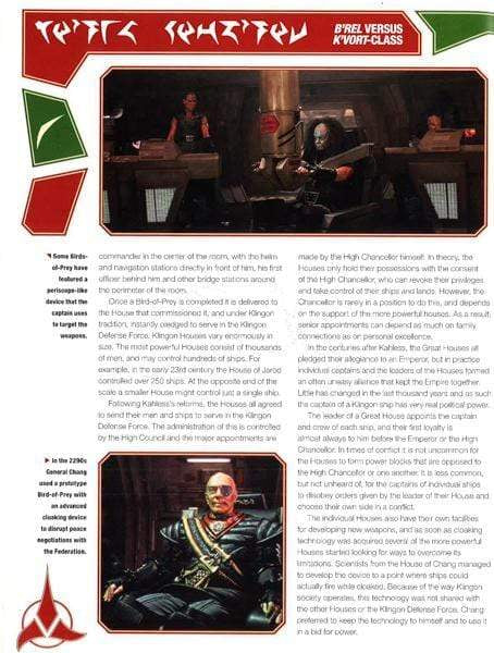 Klingon Bird-Of-Prey Owner's Workshop Manual (Star Trek)