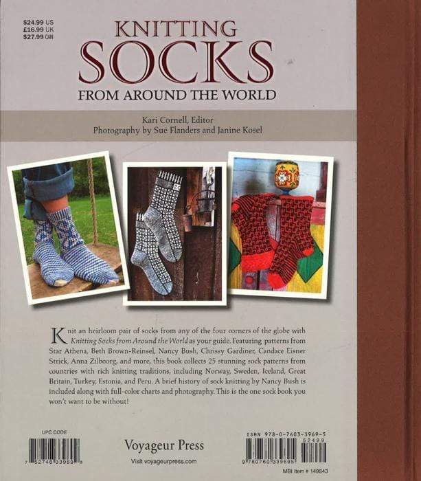 Knitting Socks From Around The World: 25 Patterns I