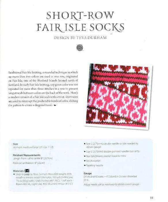 Knitting Socks From Around The World: 25 Patterns I