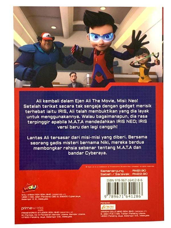 Komik Ejen Ali The Movie- Misi Neo