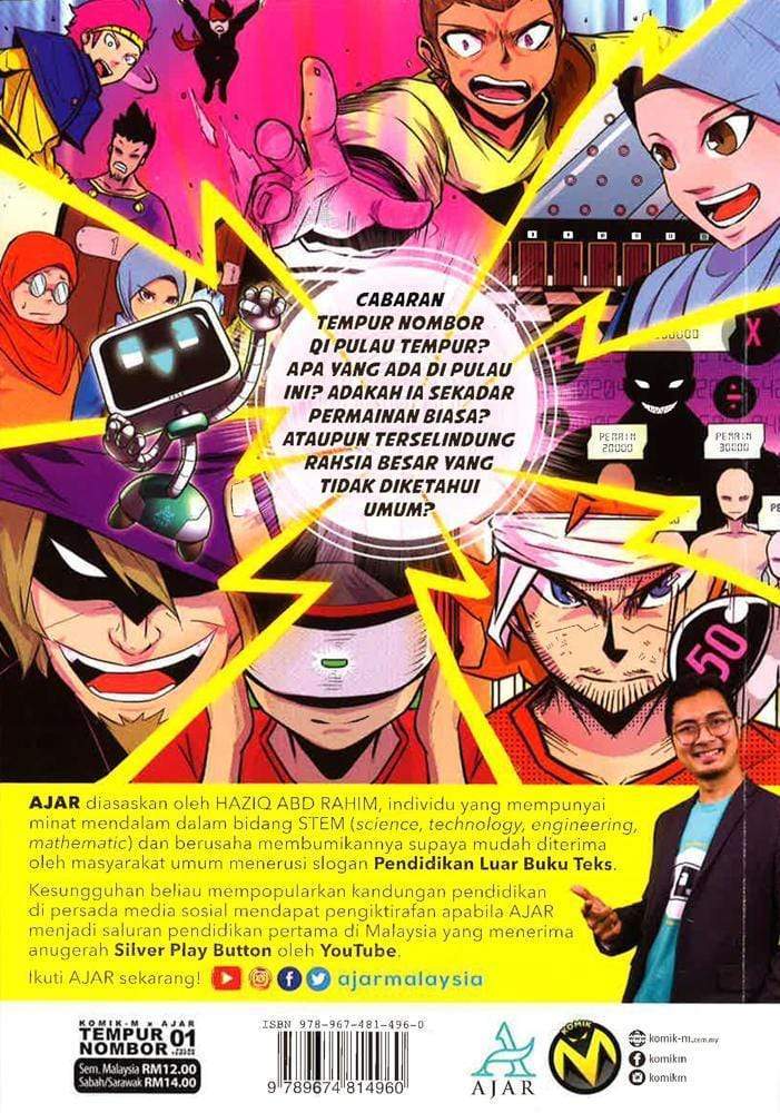 Komik-M: Tempur Ajar #1 -Tempur Nombor (2020)