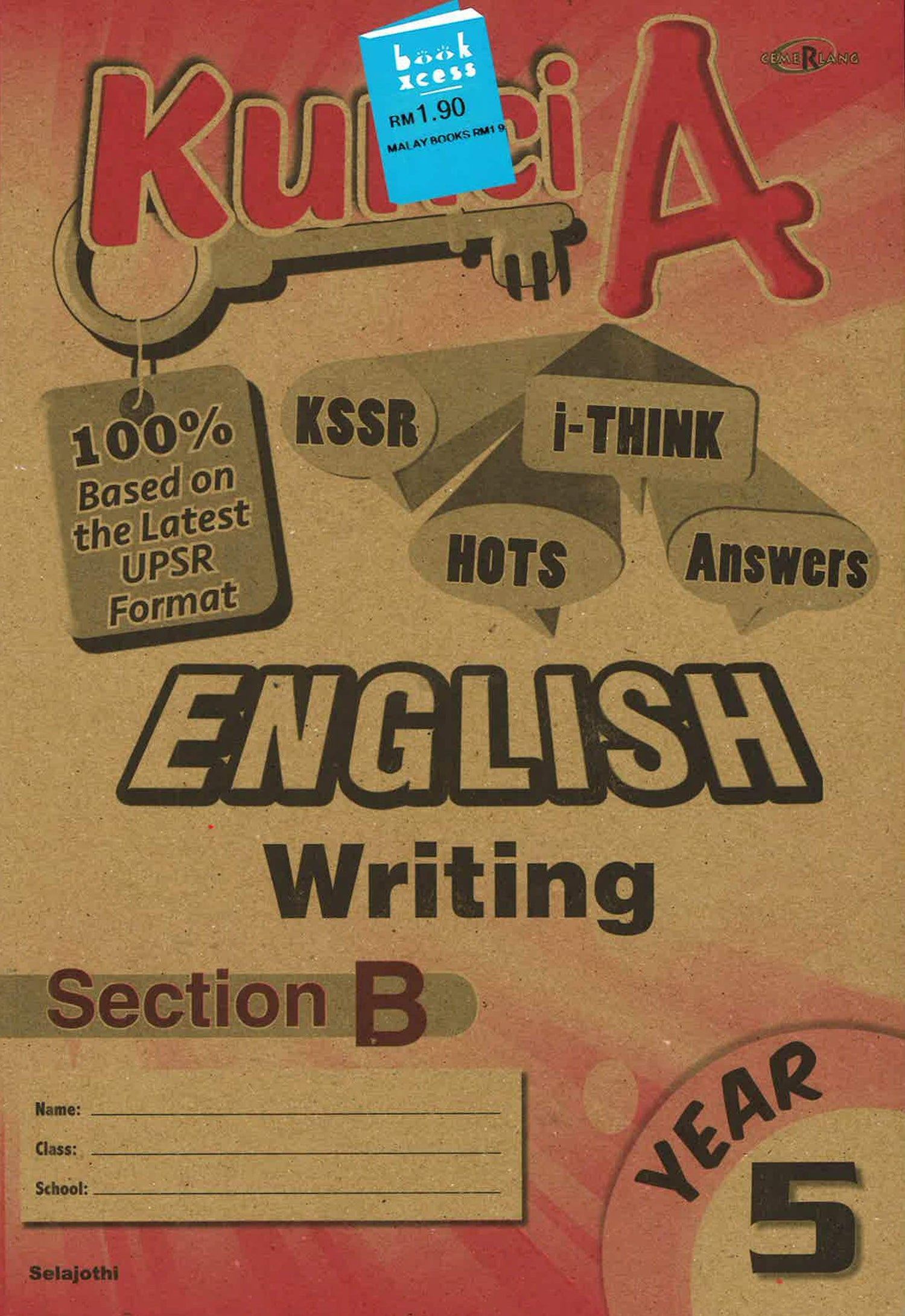 Kunci A English Writing Year 5 (Section B)