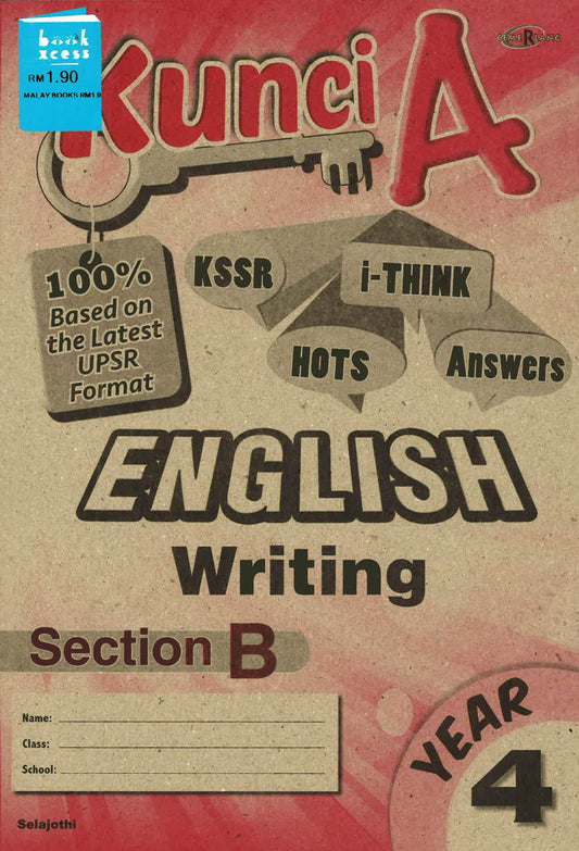 Kunci A English Writing Yr 4 (Sec B)