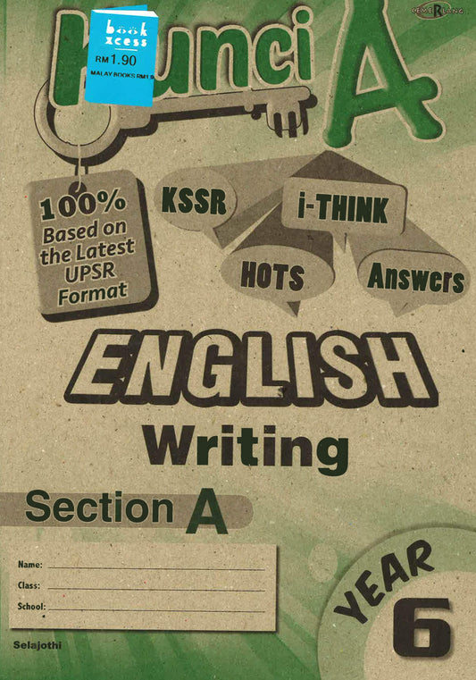 Kunci A English Writing Yr 6 (Sec A)
