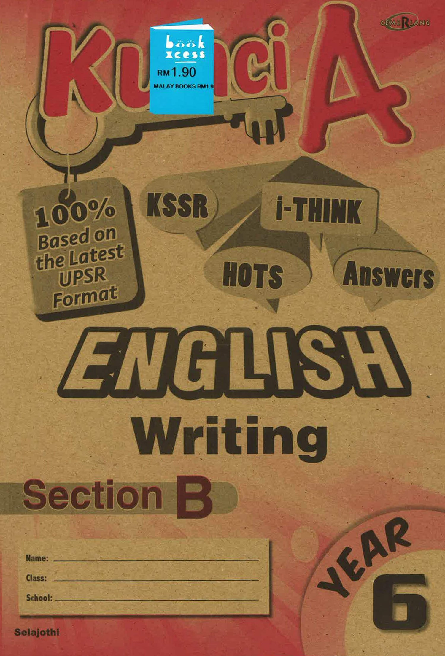 Kunci A English Writing Yr 6 (Sec B)