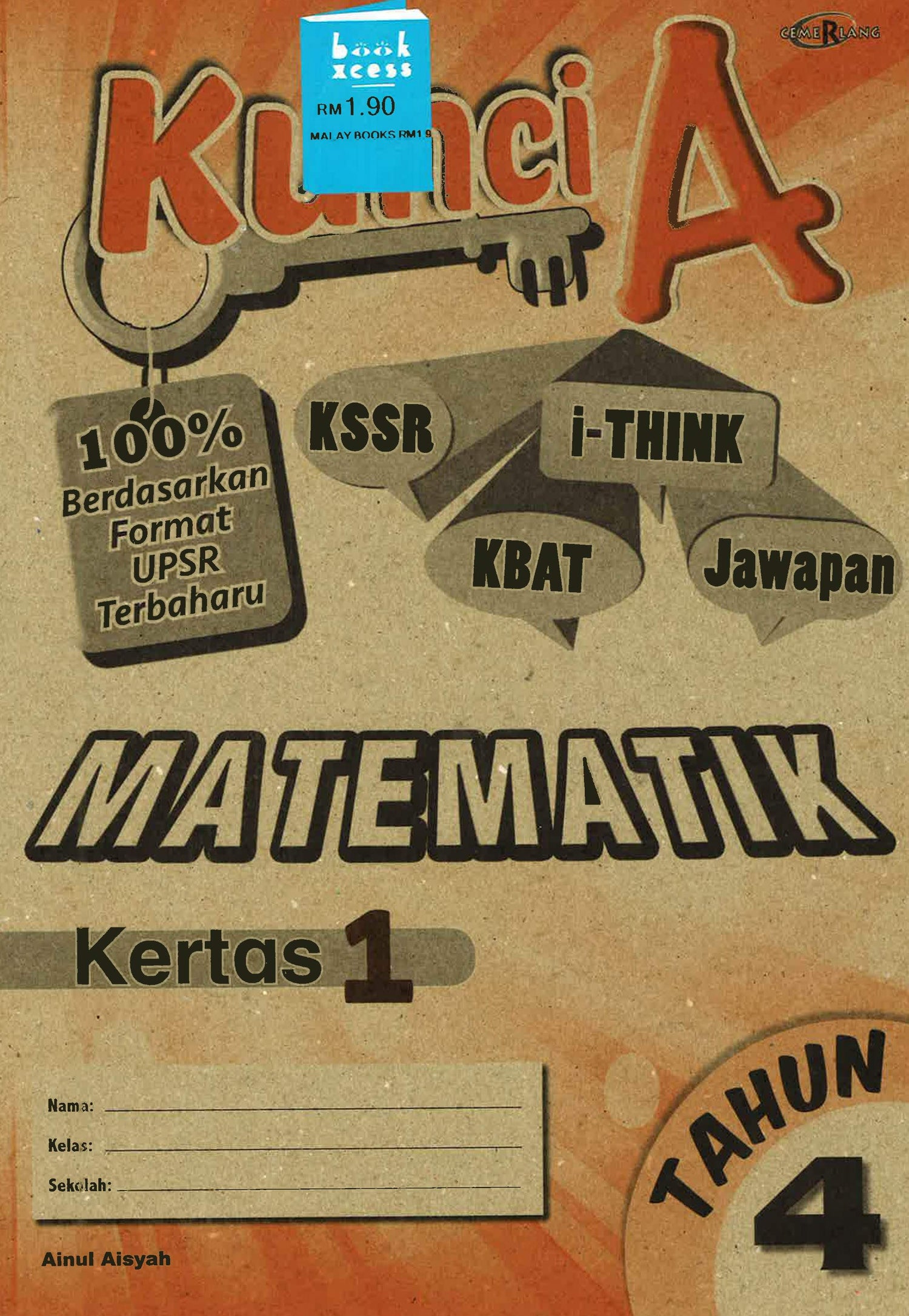 Kunci A Matematik Thn 4 (Kertas 1)
