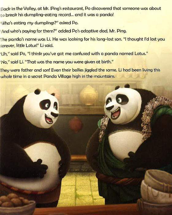 Kungfu Panda 3: Book Of The Film